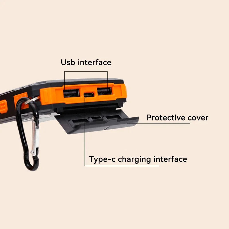 100000mAh Large Capacity Solar PowerBank