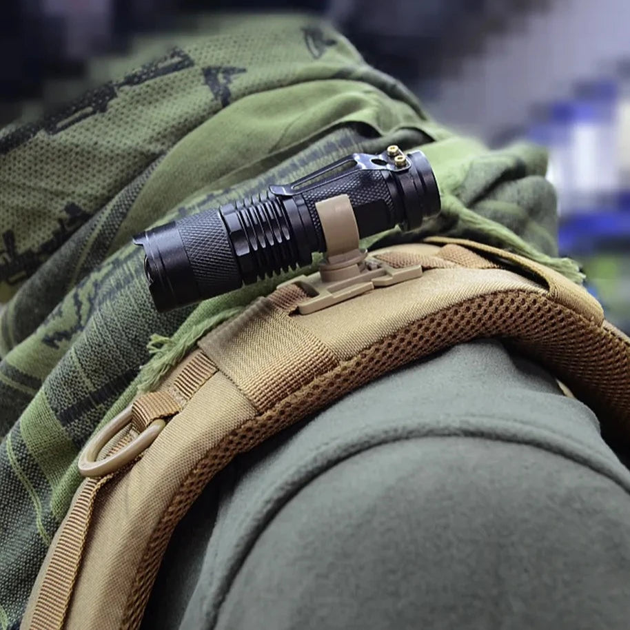 Flashlight Work Backpack Lamp