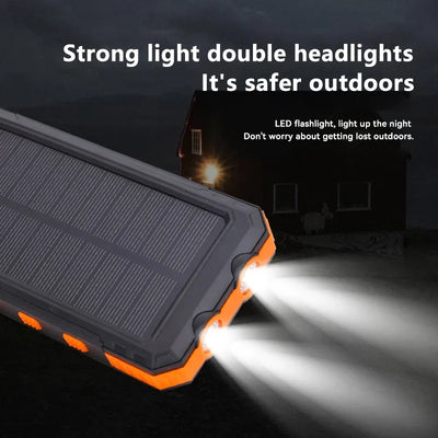 100000mAh Large Capacity Solar PowerBank