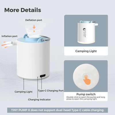 Tiny Pump X Portable Air Pump