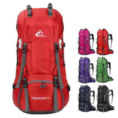 Backpack Camping Bag with Rain Cover
